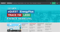 Desktop Screenshot of energy-models.com